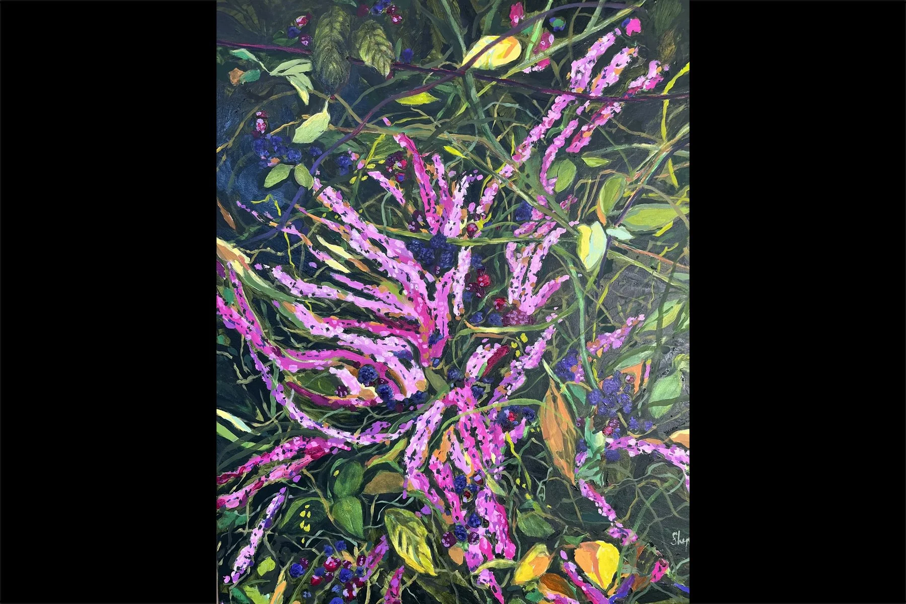 Bramble with Heather