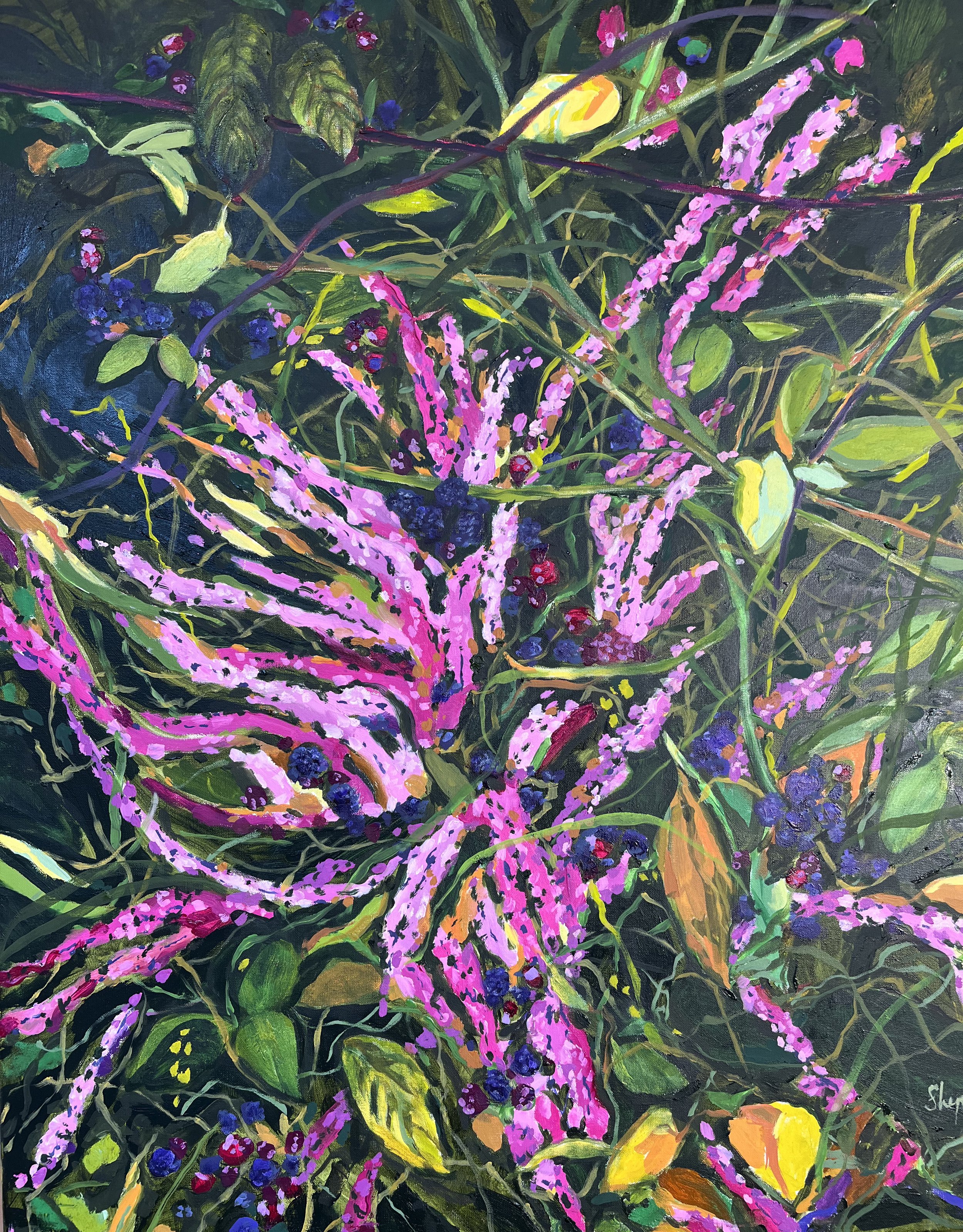 Bramble with Heather