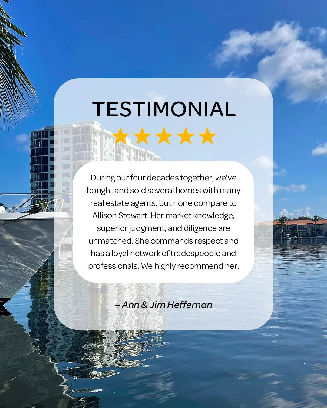 At the heart of everything I do is the love I have for my clients. Whether it&rsquo;s helping you find your dream home or guiding you through the selling process, I&rsquo;m truly honored to be a part of such important milestones in your lives. Your t