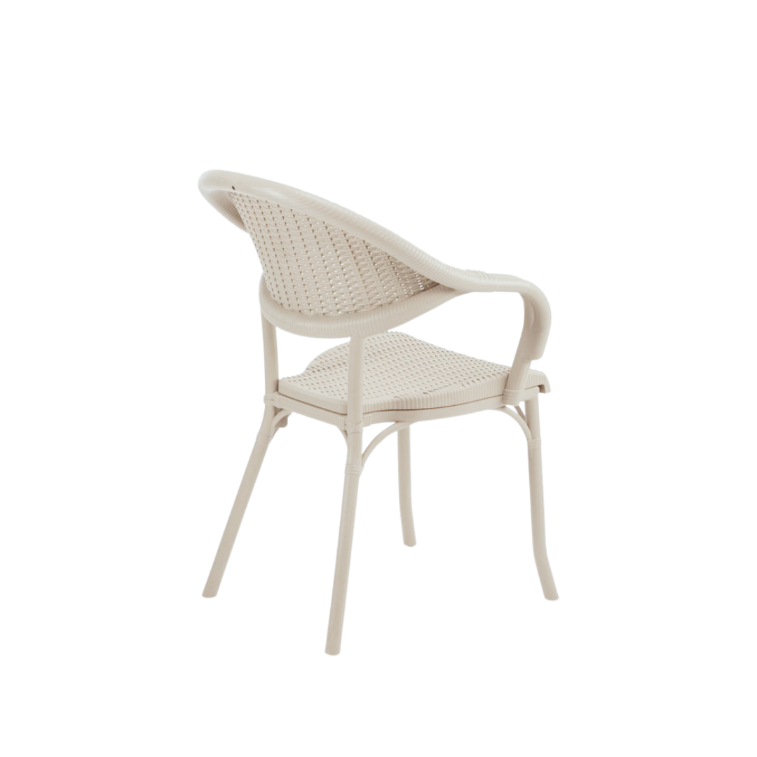 Flash-R armchair cement back
