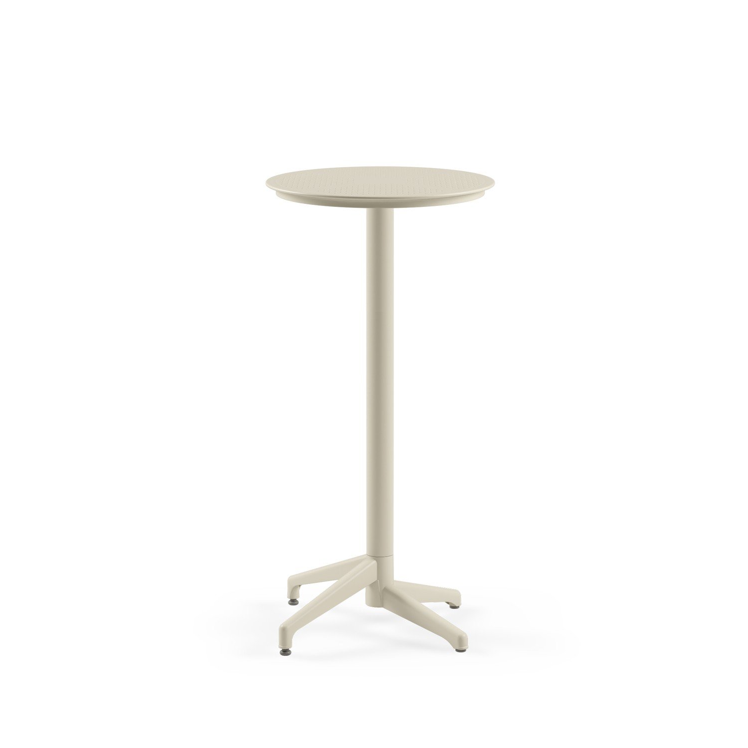 Bar Table Moon 60cm Fixed Beige