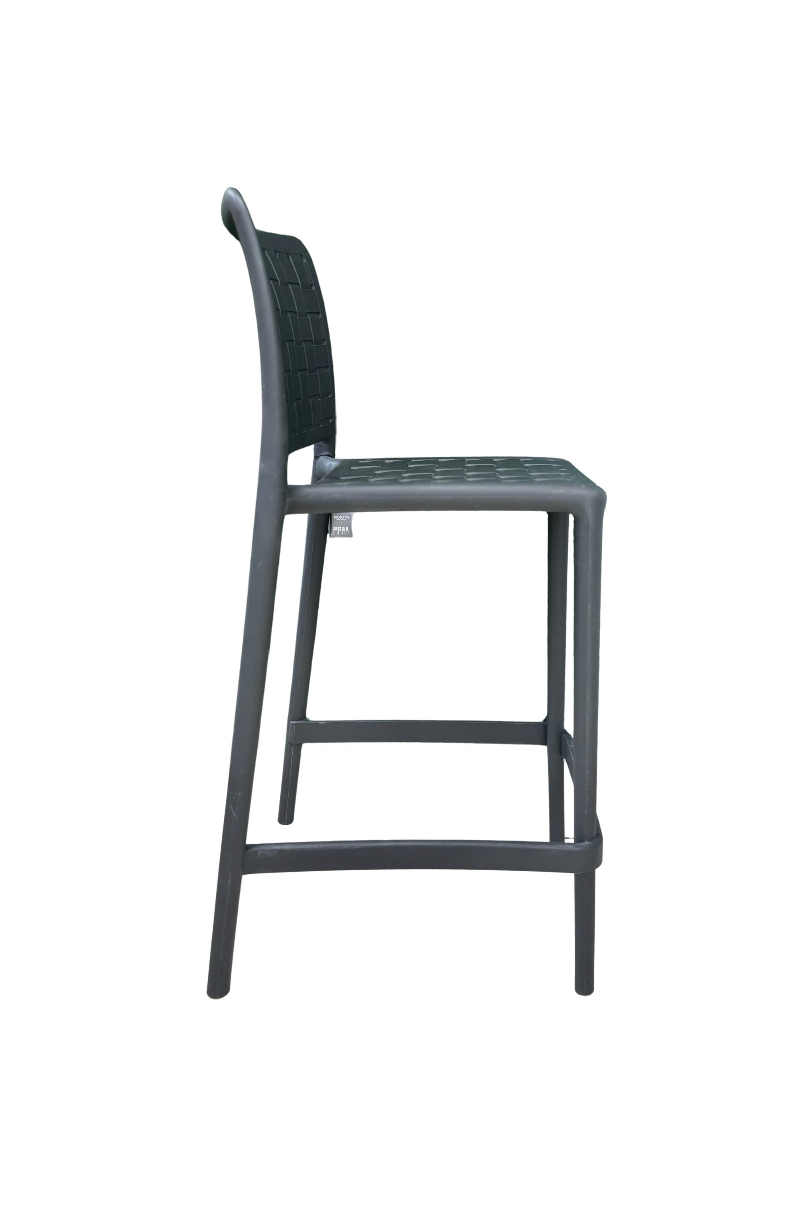 FAME-S COUNTER STOOL | Indoor / Outdoor Suited | Height (floor to seat): 25.6" | Color: Anthracite