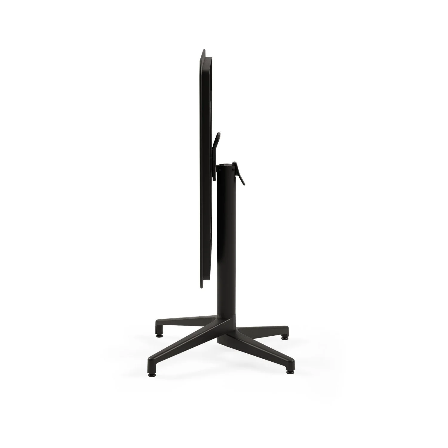 Table Moon 80x80cm Foldable Black