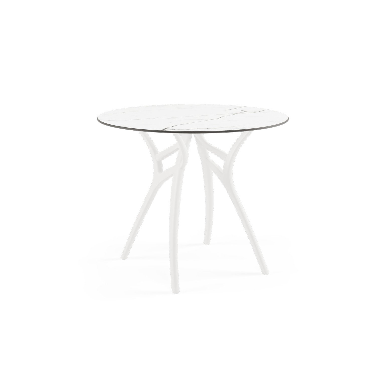 HPL White Marble Leg Ivory White