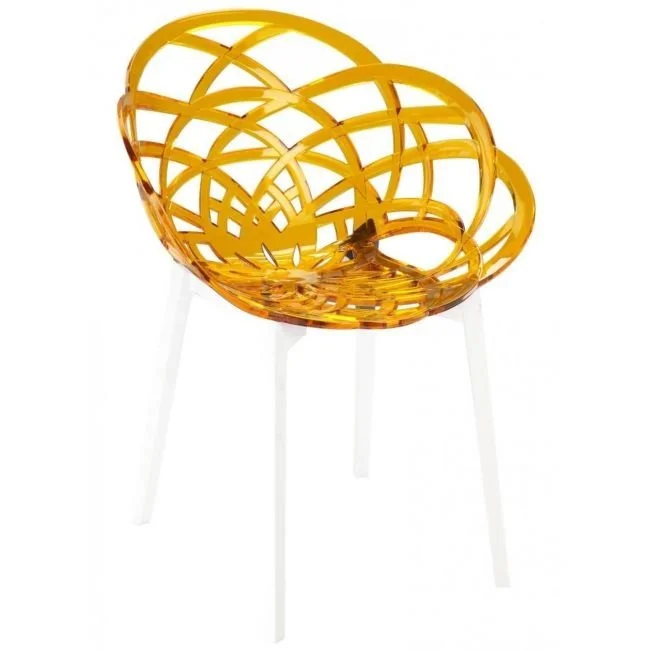 Flora Armchair Clear Yellow