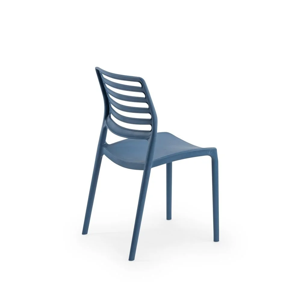 Louise Chair Sax Blue Back