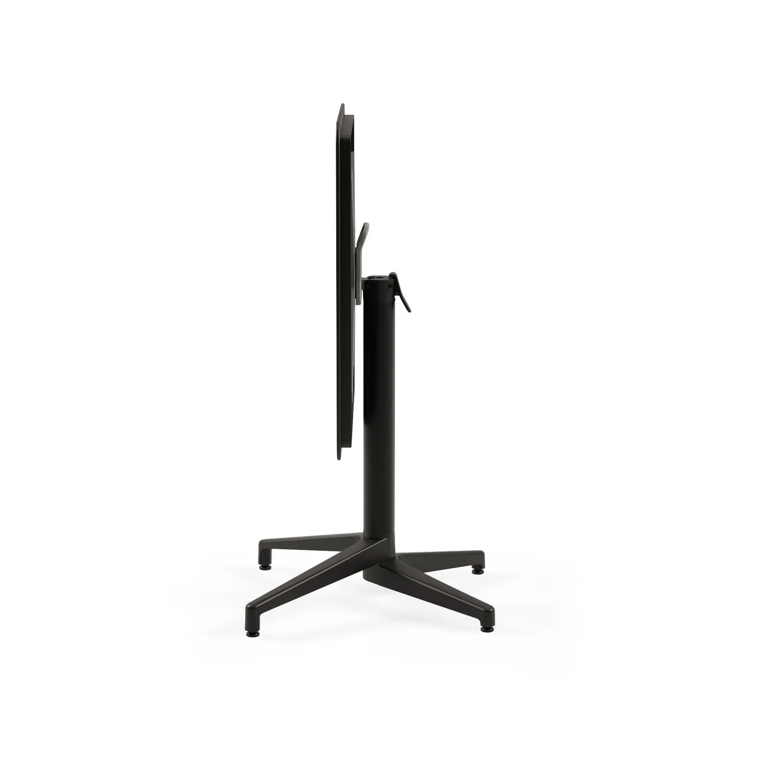 Table Moon 70x70cm Foldable Black