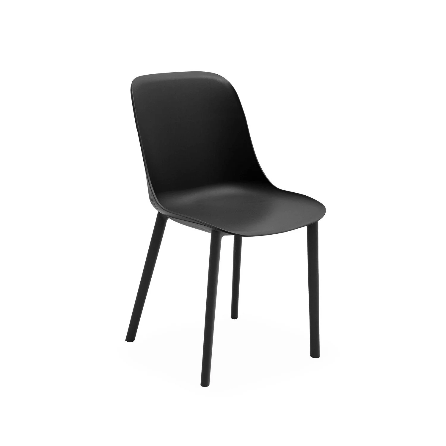 Shell-P Chair Black
