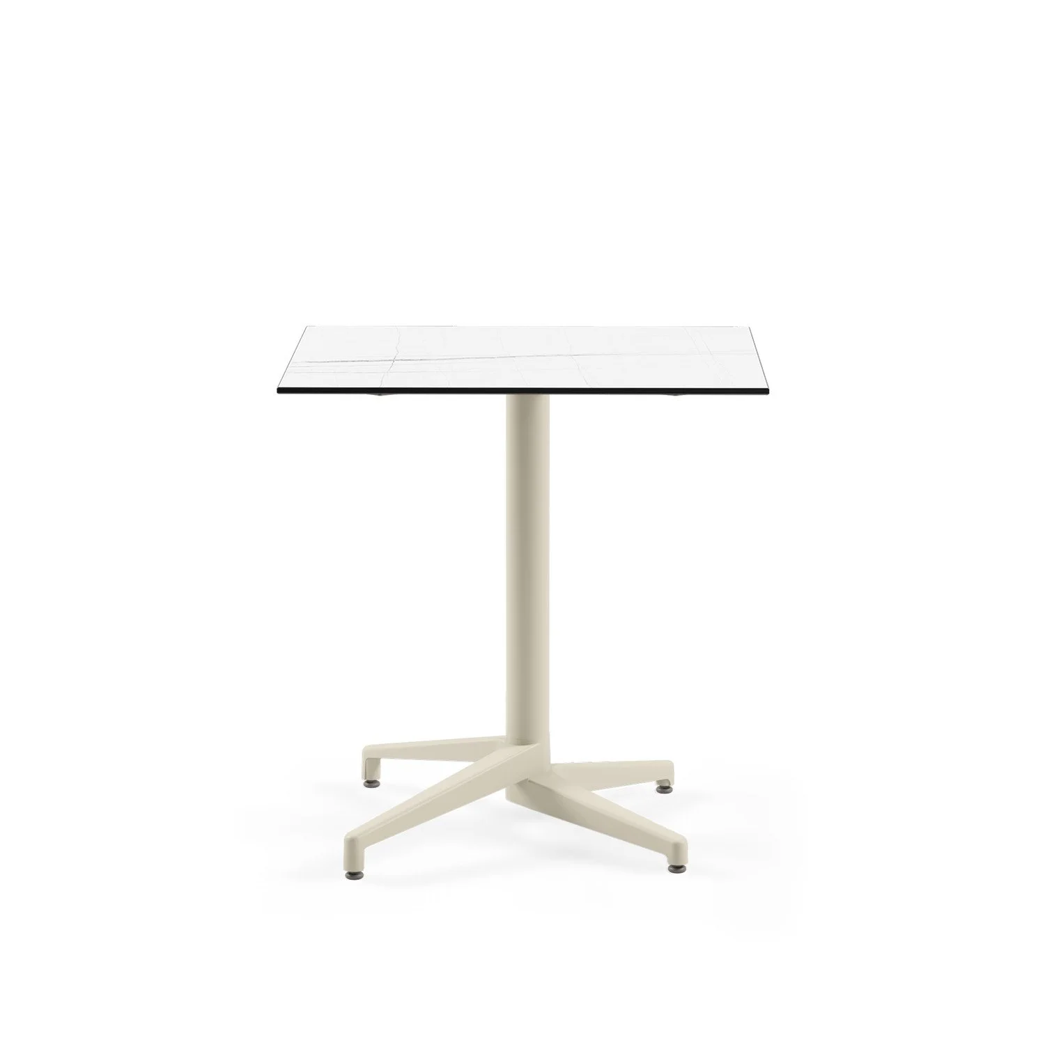 HPL White Marble Base Beige