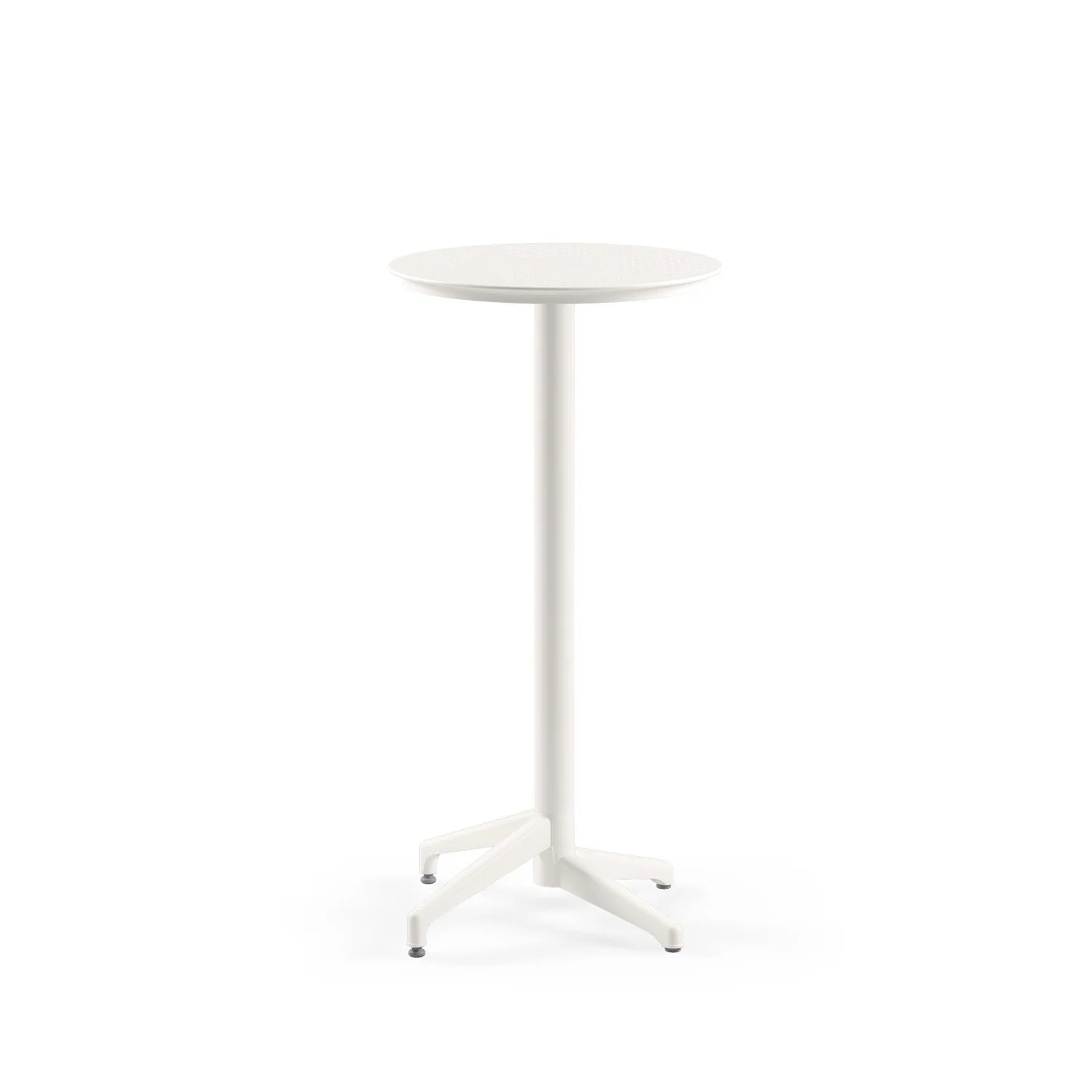 Bar Table Moon 60cm Fixed Ivory White