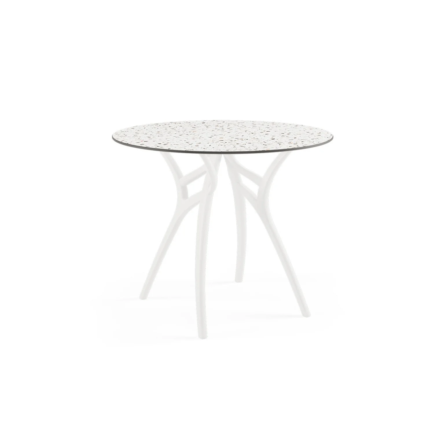HPL Terrazzo Leg Ivory White