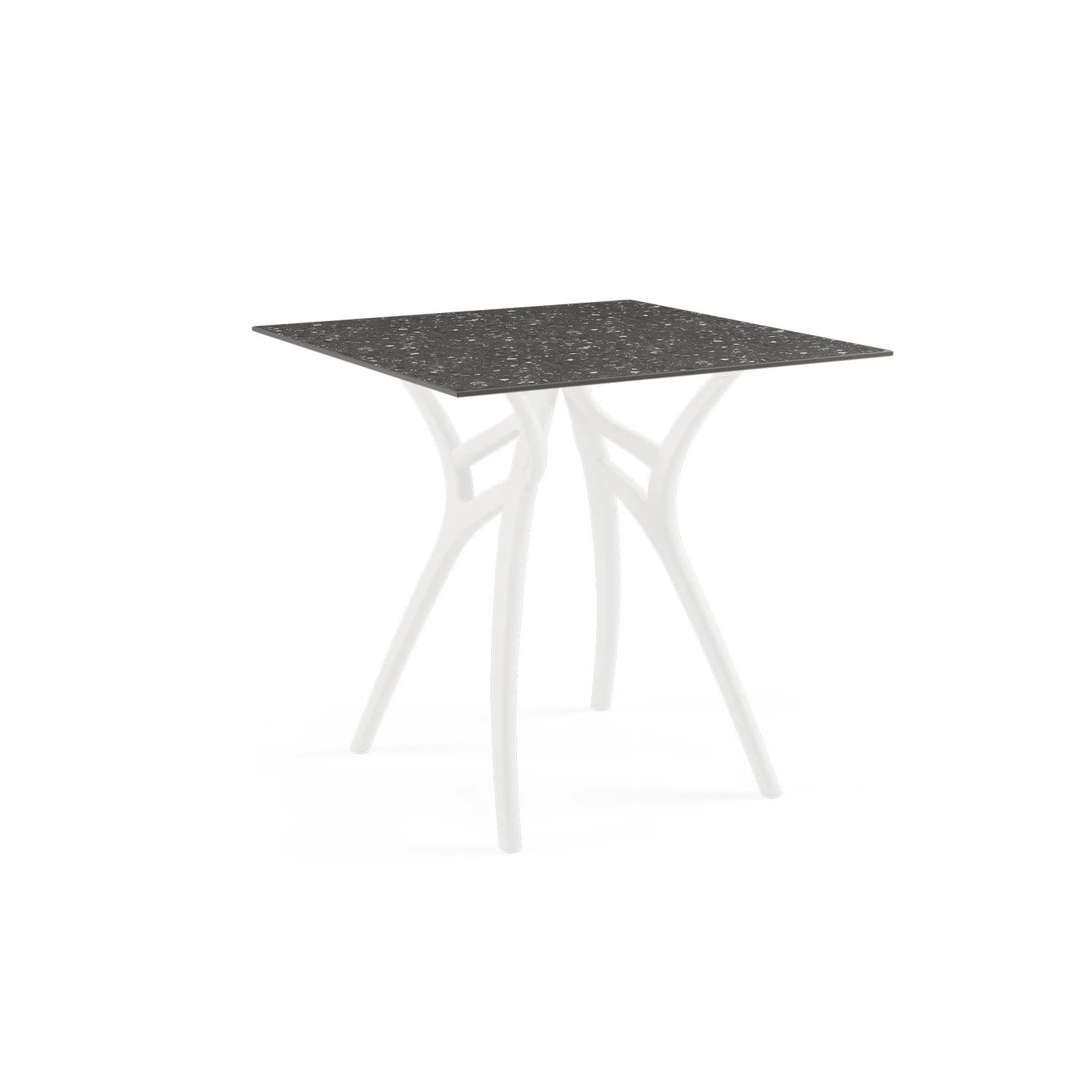 HPL Terrazzo Leg White