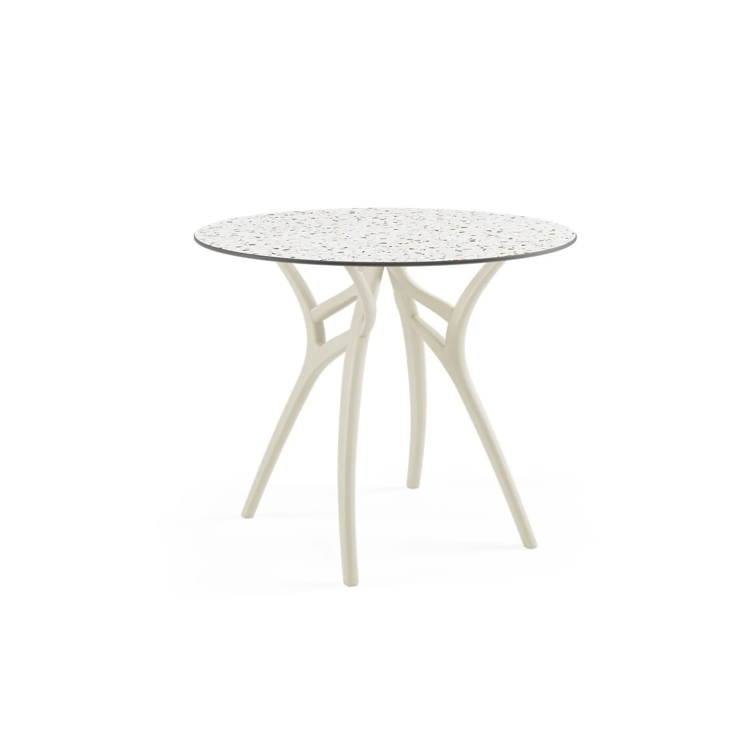 HPL Terrazzo Leg Beige