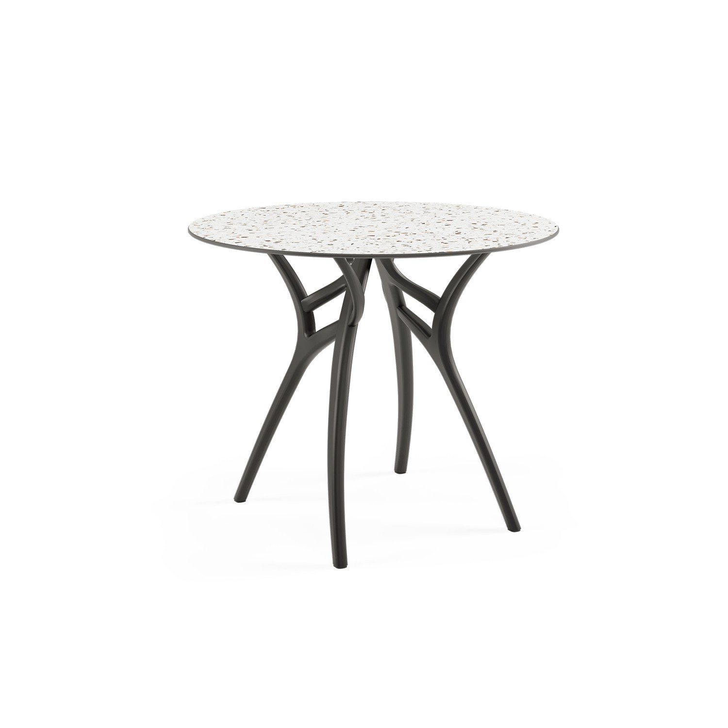 HPL Terrazzo Leg Black