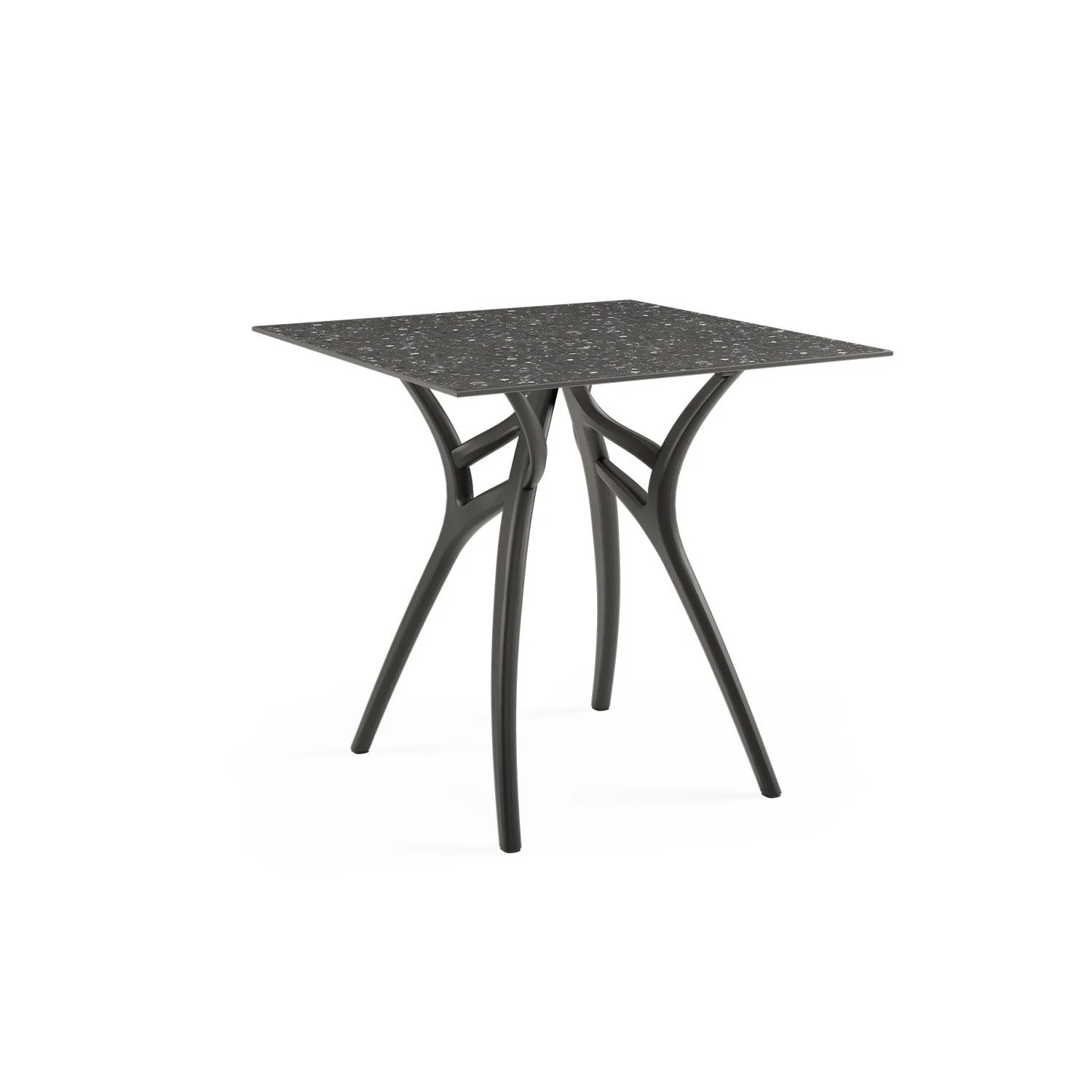 HPL Terrazzo Leg Black