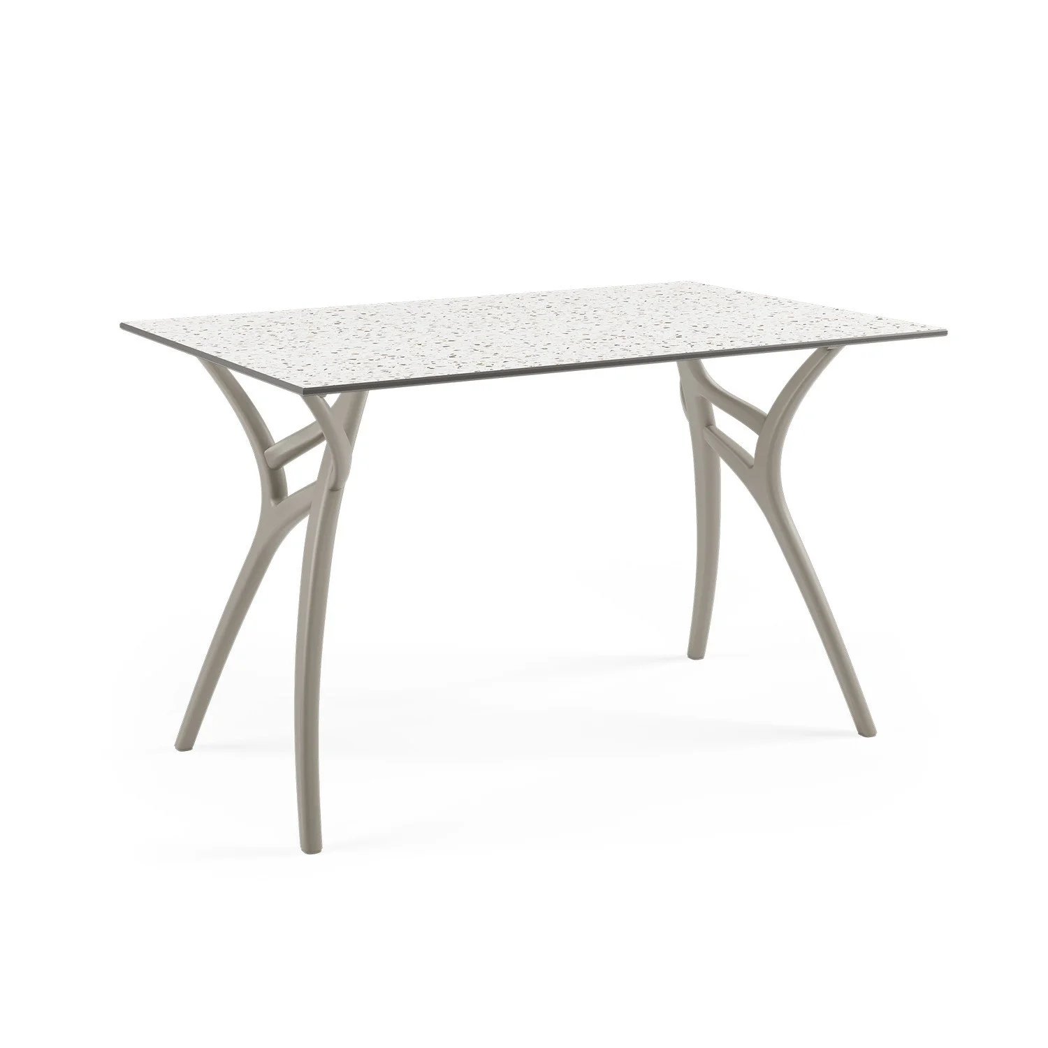 HPL Terrazzo Leg Mink