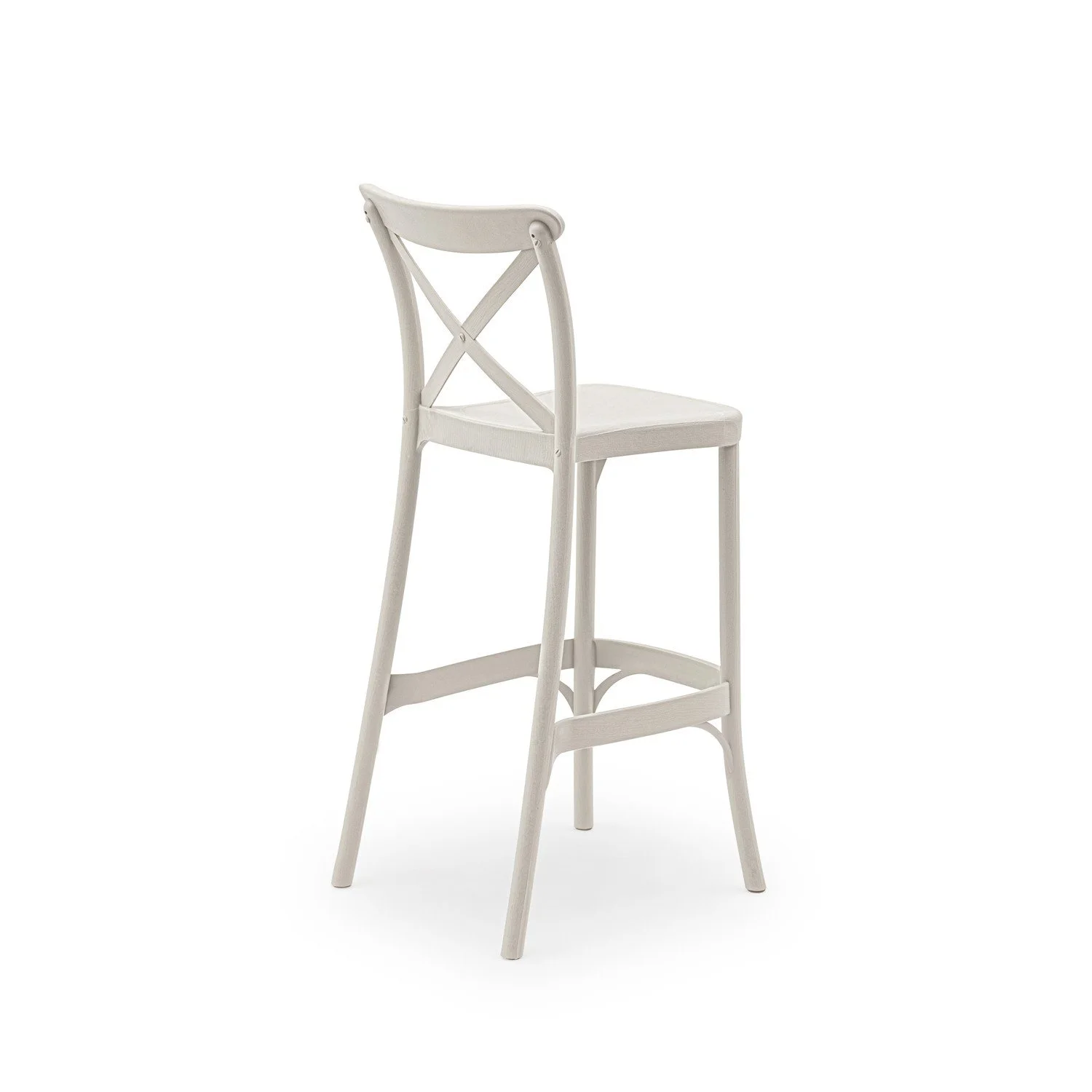 Capri Bar Stool Beige back