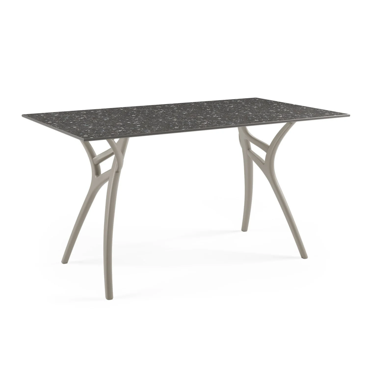 HPL Dark Terrazzo Leg Mink