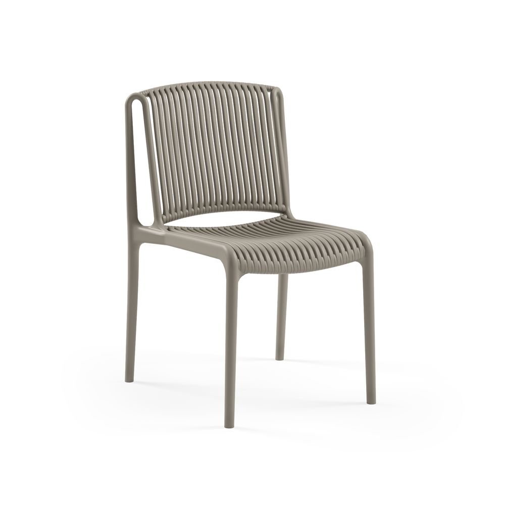 NES CHAIR | Indoor / Outdoor Suited | Stackable Up To: 4 pcs | Color: Mink