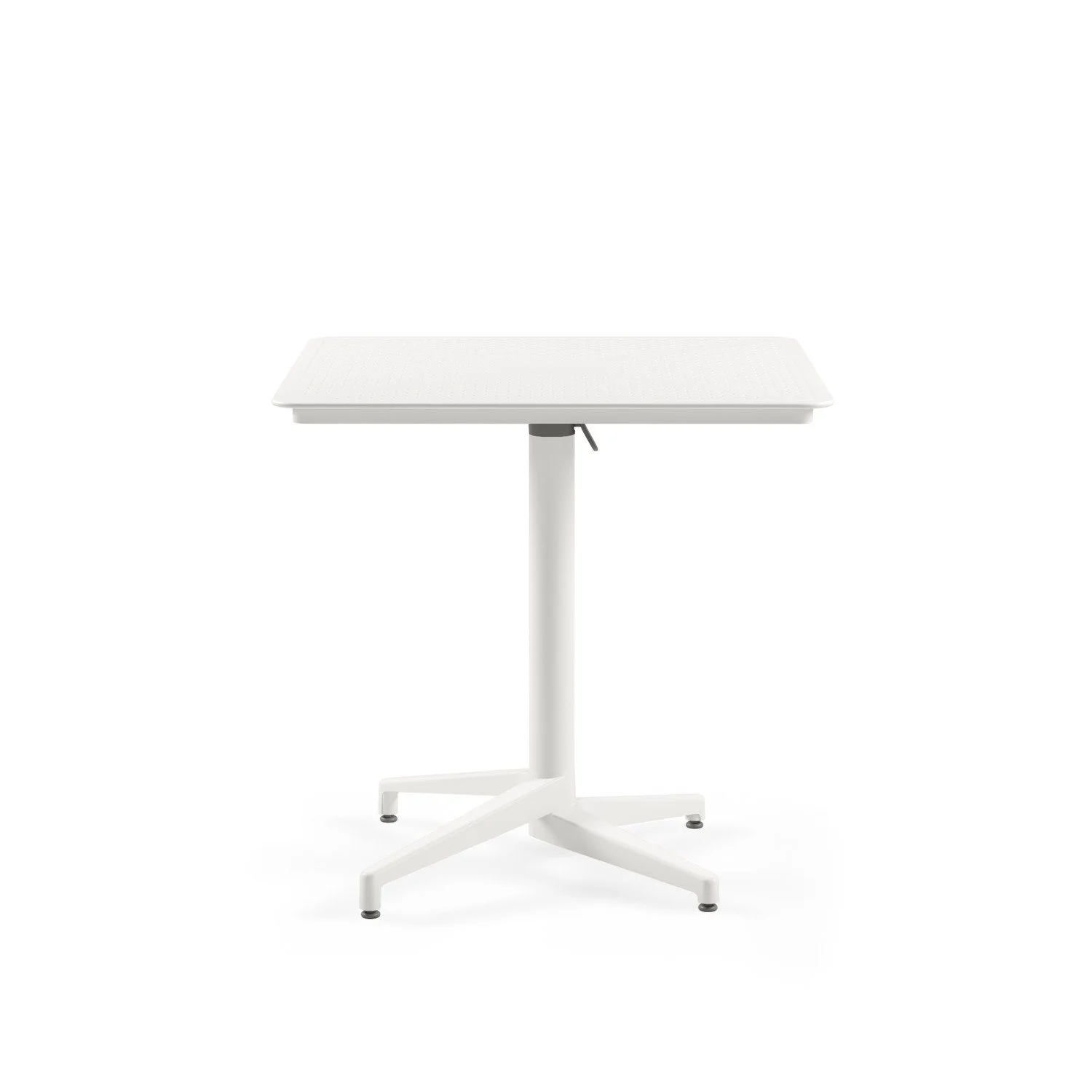 Table Moon 80x80cm Foldable Ivory White