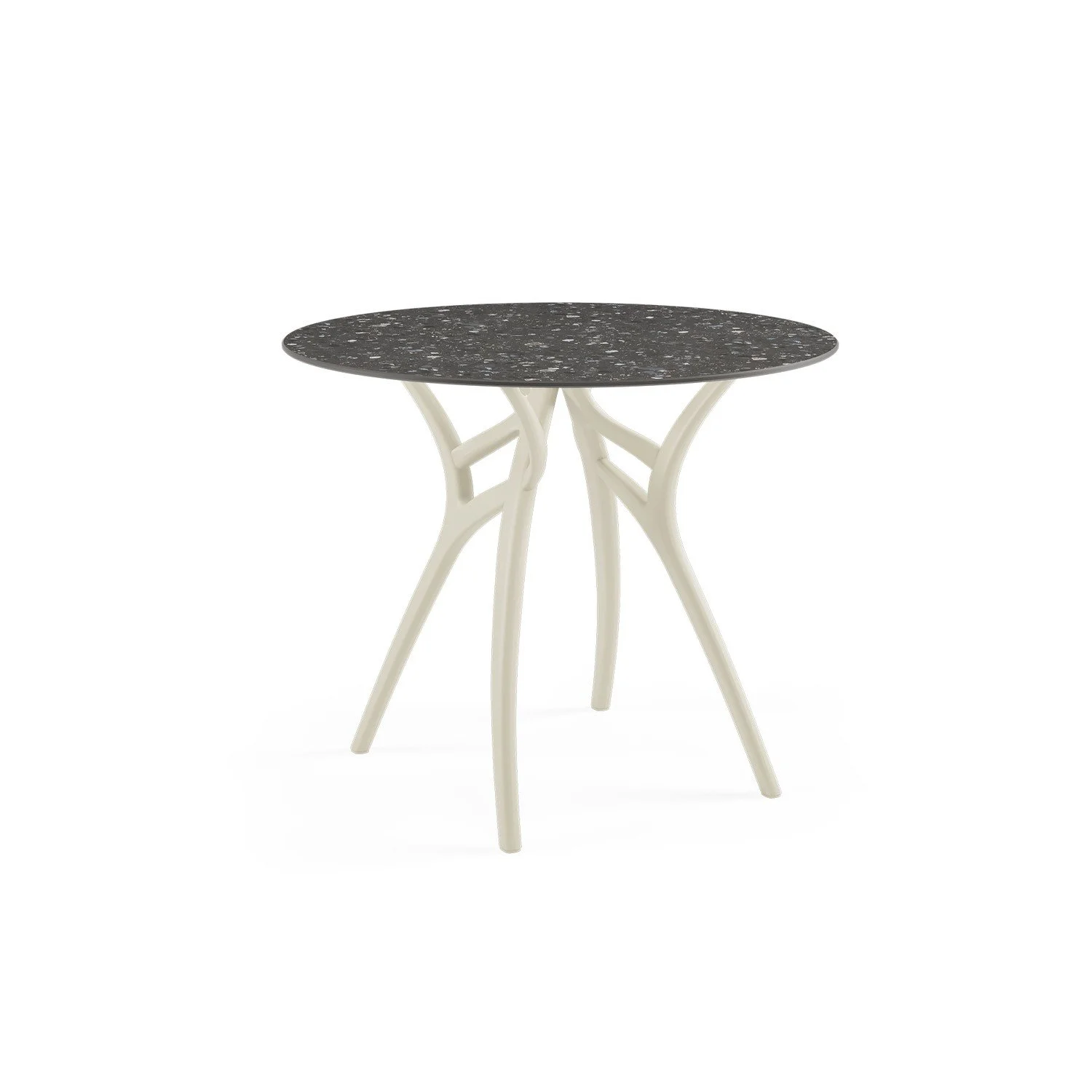 HPL Dark Terrazzo Leg Beige