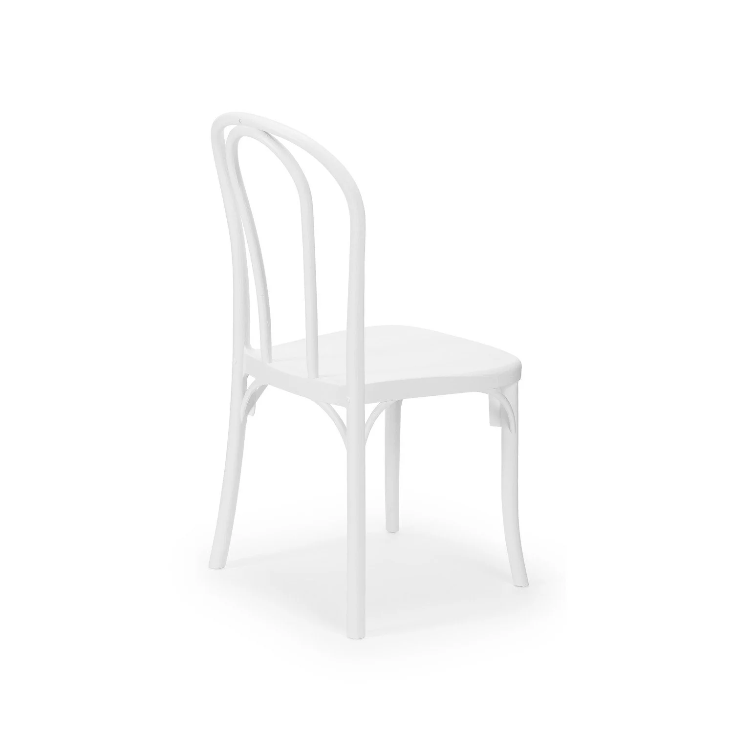 Sozo Chair Ivory White back