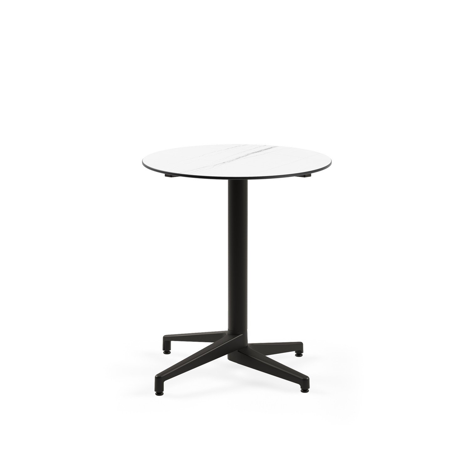 HPL White Marble Base Black