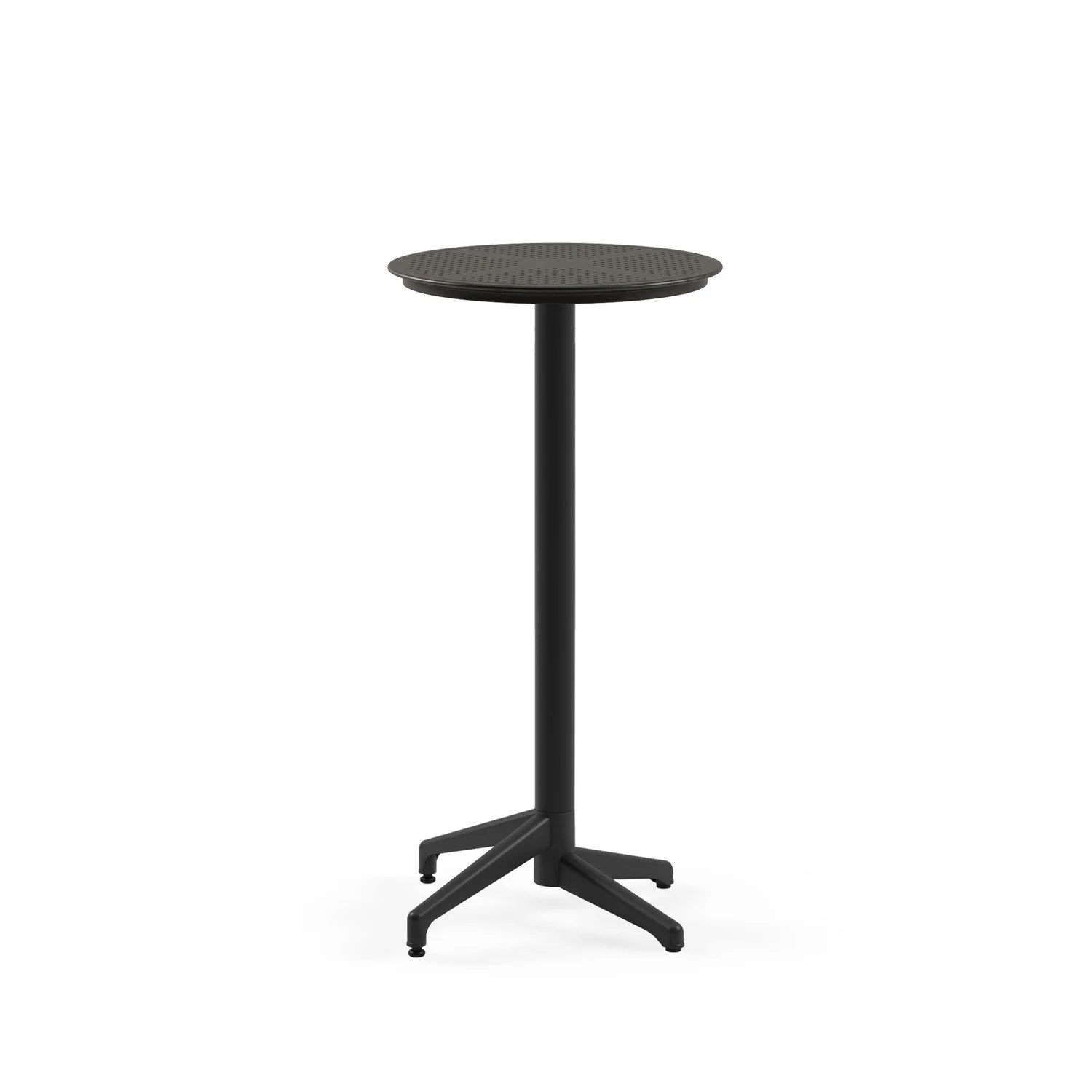 Bar Table Moon 60cm Fixed Black
