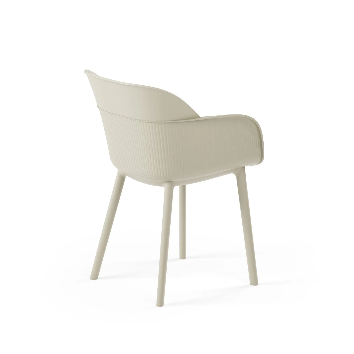 Shell-P Armchair Beige