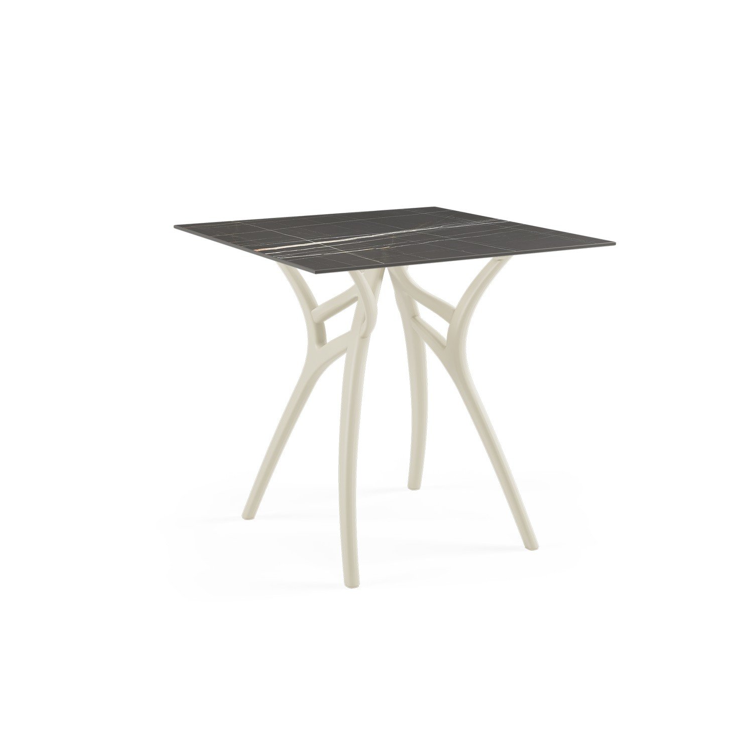 HPL Black Marble Leg Beige
