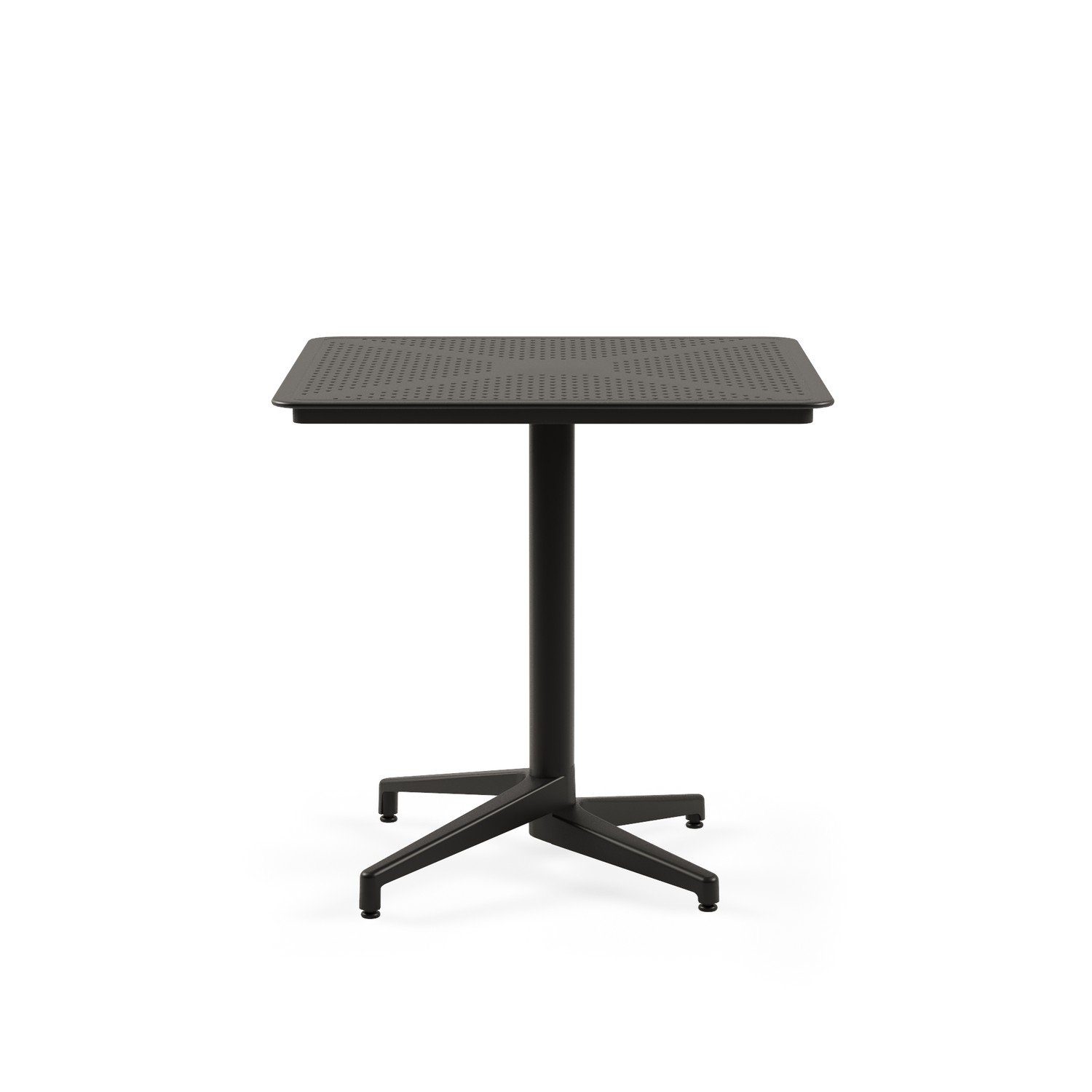 Table Moon 80x80cm Fixed Black