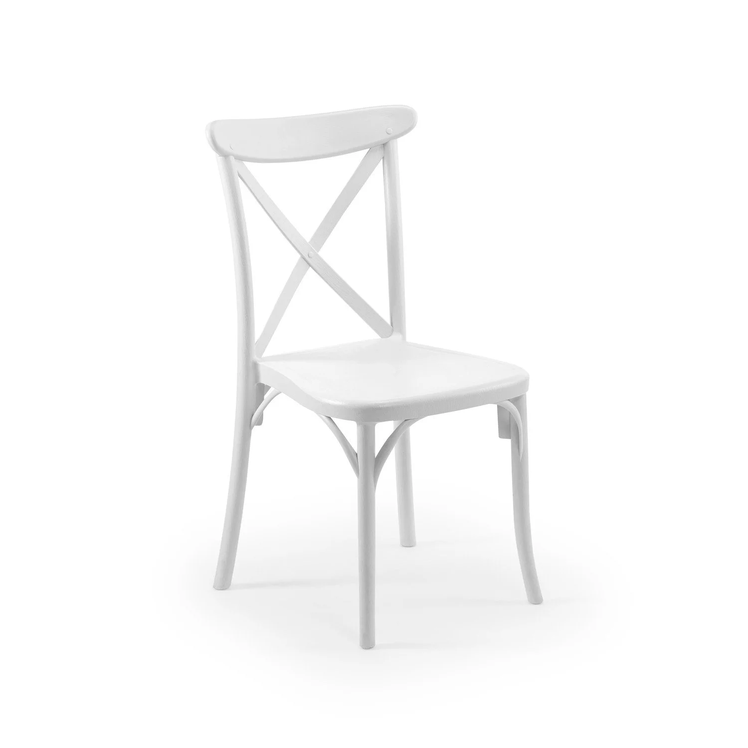 Capri Chair Ivory White