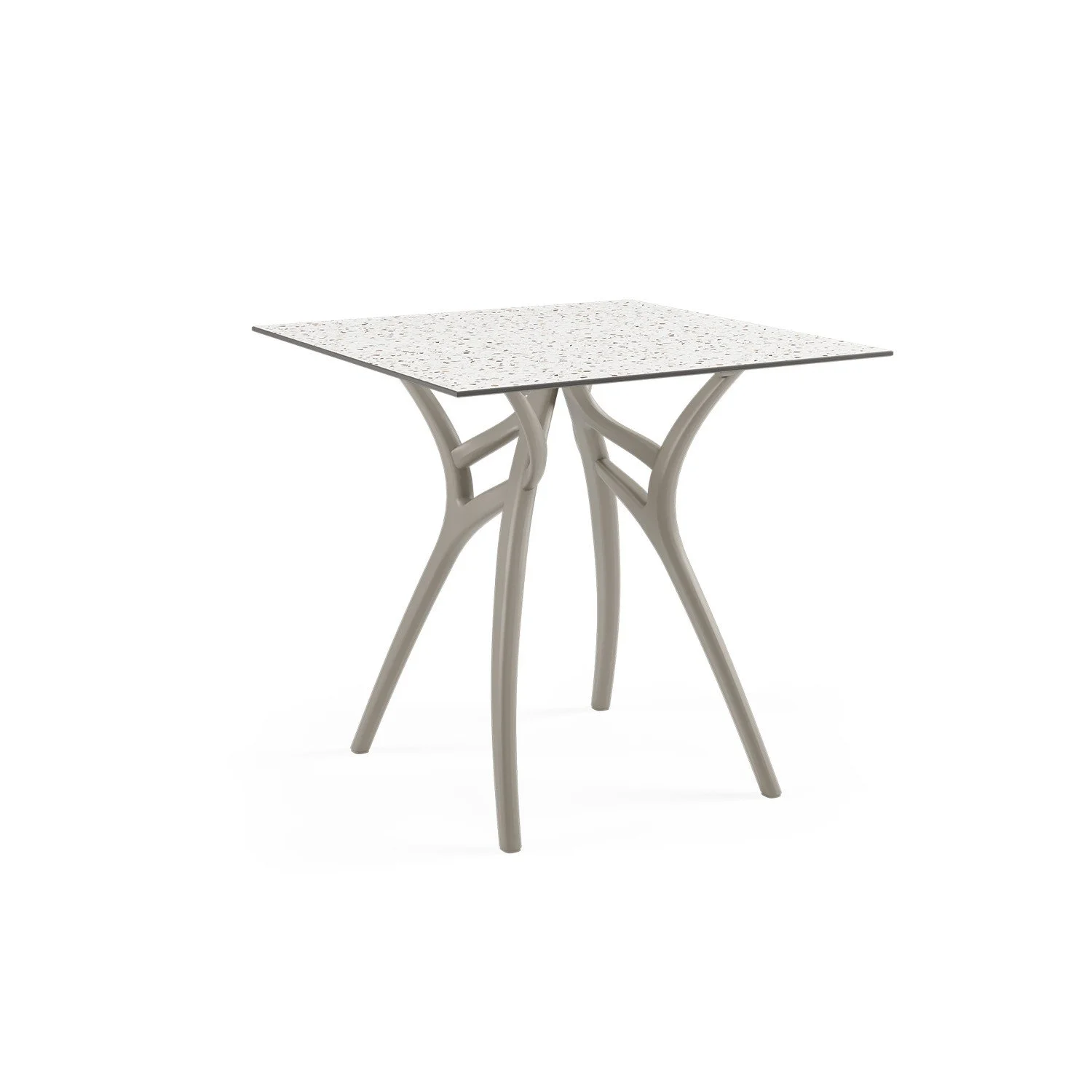 HPL Terrazzo Leg Mink