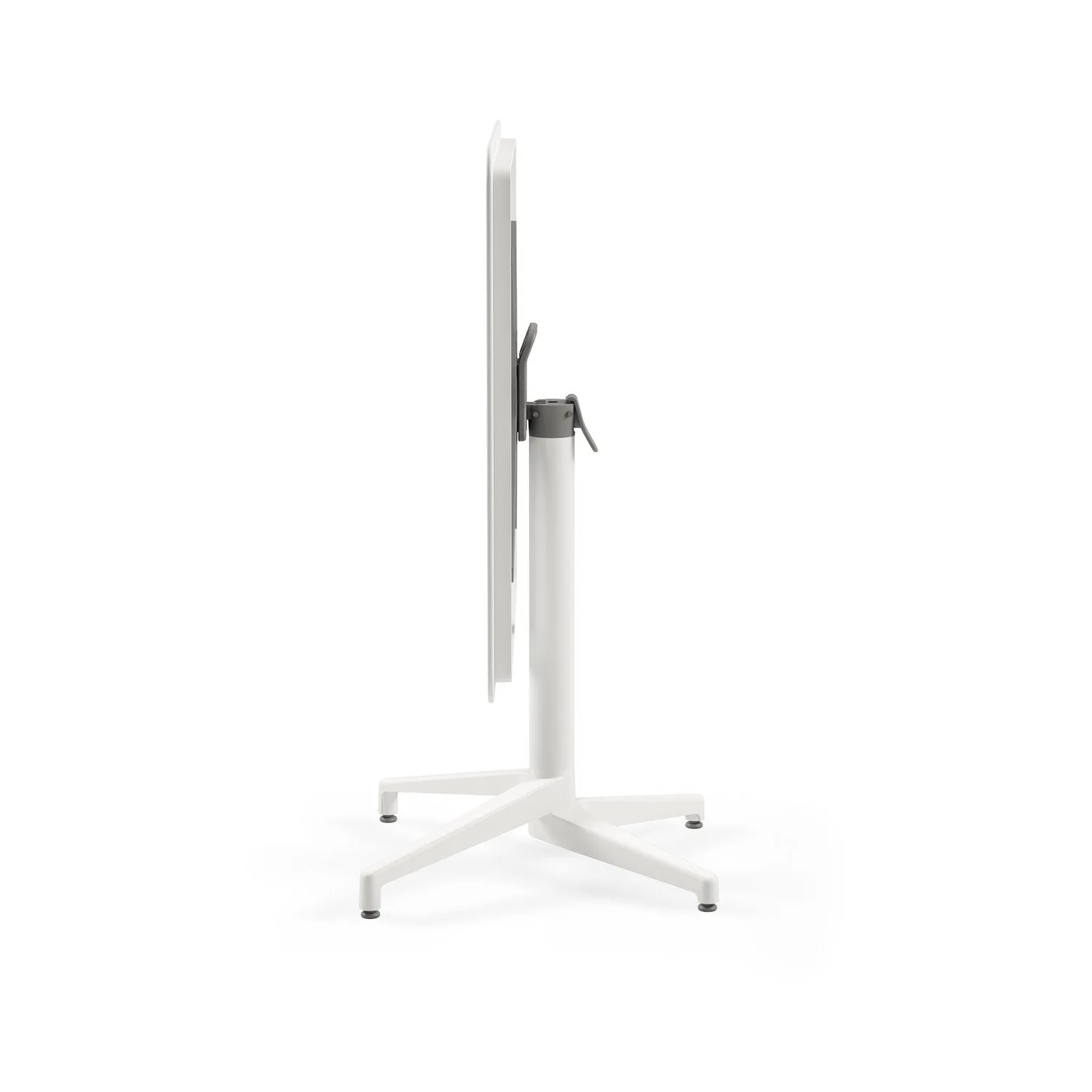 Table Moon 80x80cm Foldable Ivory White