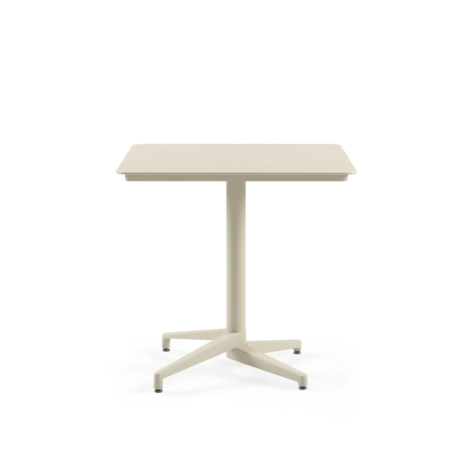 Table Moon 80x80cm Fixed Beige