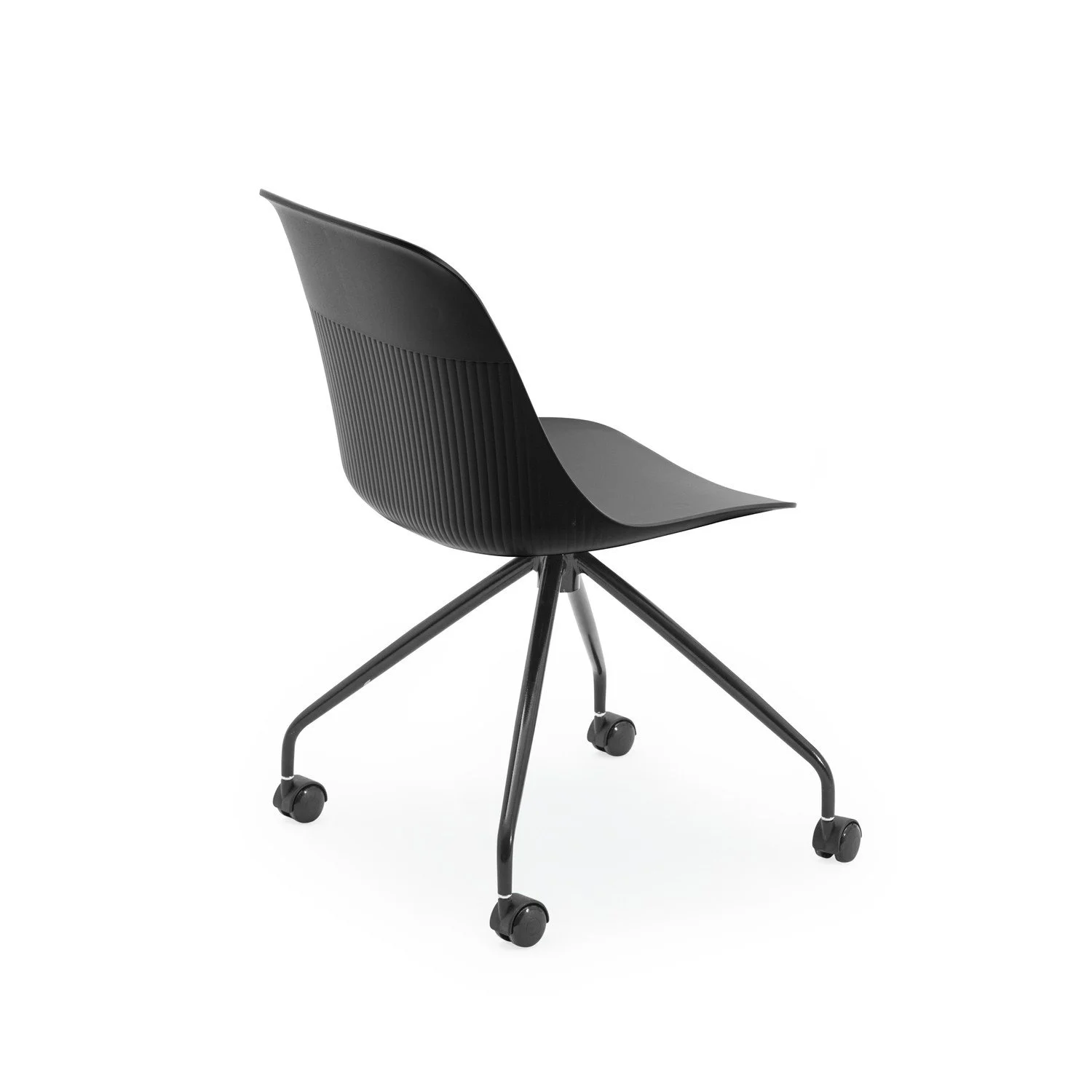 Shell-O Chair Black back