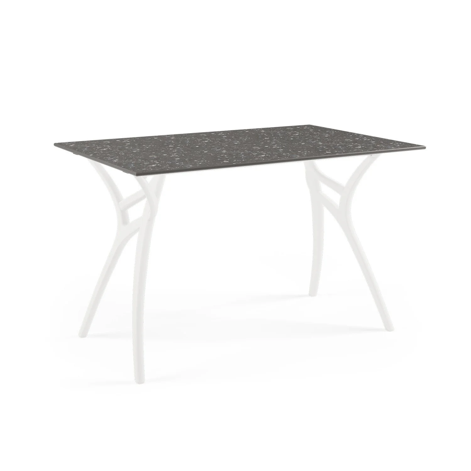 HPL Terrazzo Leg Ivory White