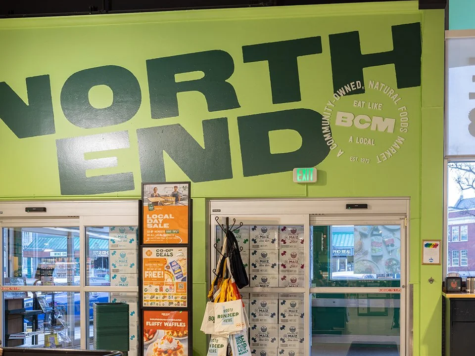 North end sign 