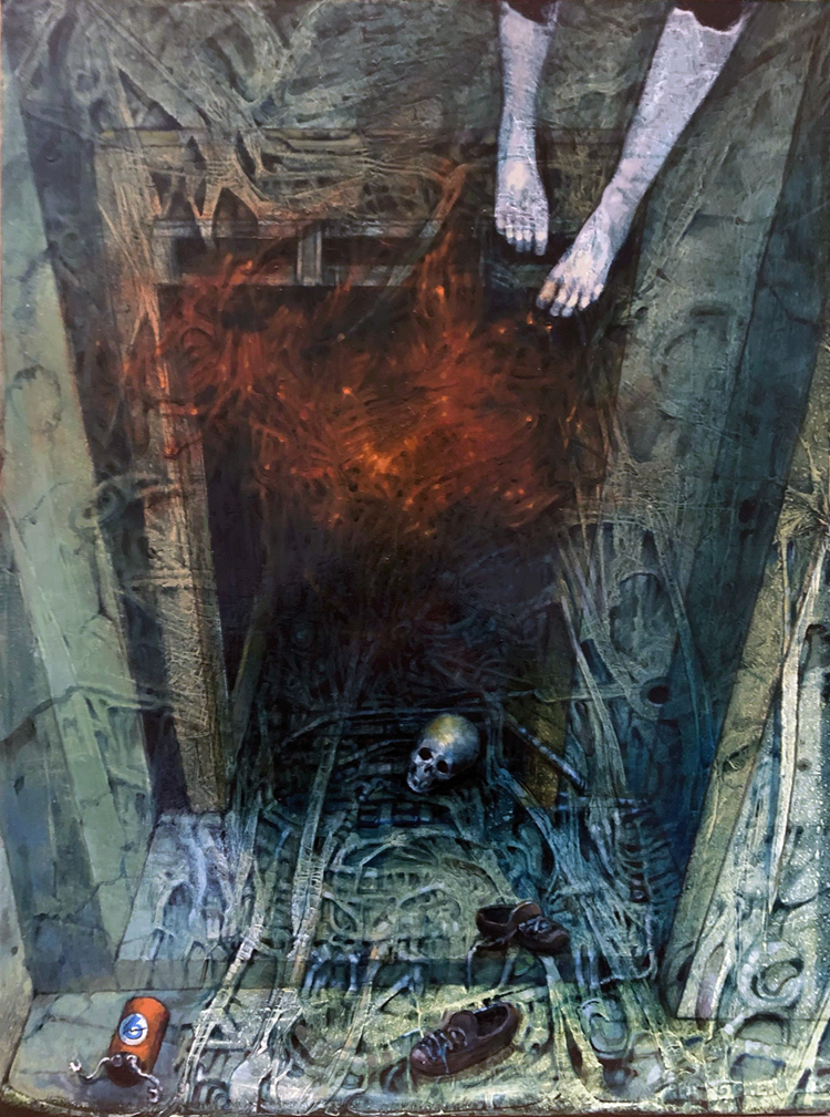 What Remains, 2021, final sequel in the 'The Hands Resist Him' series