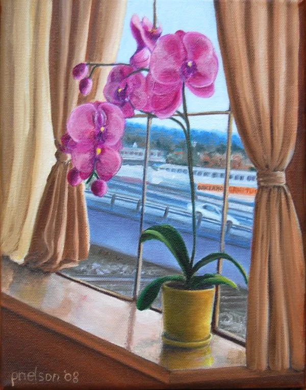 Oakland view, oil 2008