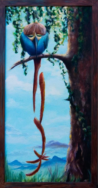 She Sheds, oil 2007