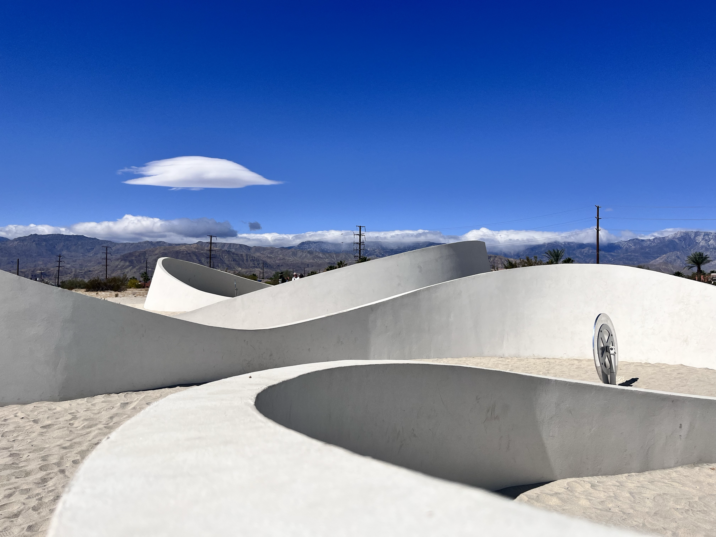 TRUTH ARRIVES IN SLANTED BEAMS
Desert X 2025
By: Sarah Meyohas