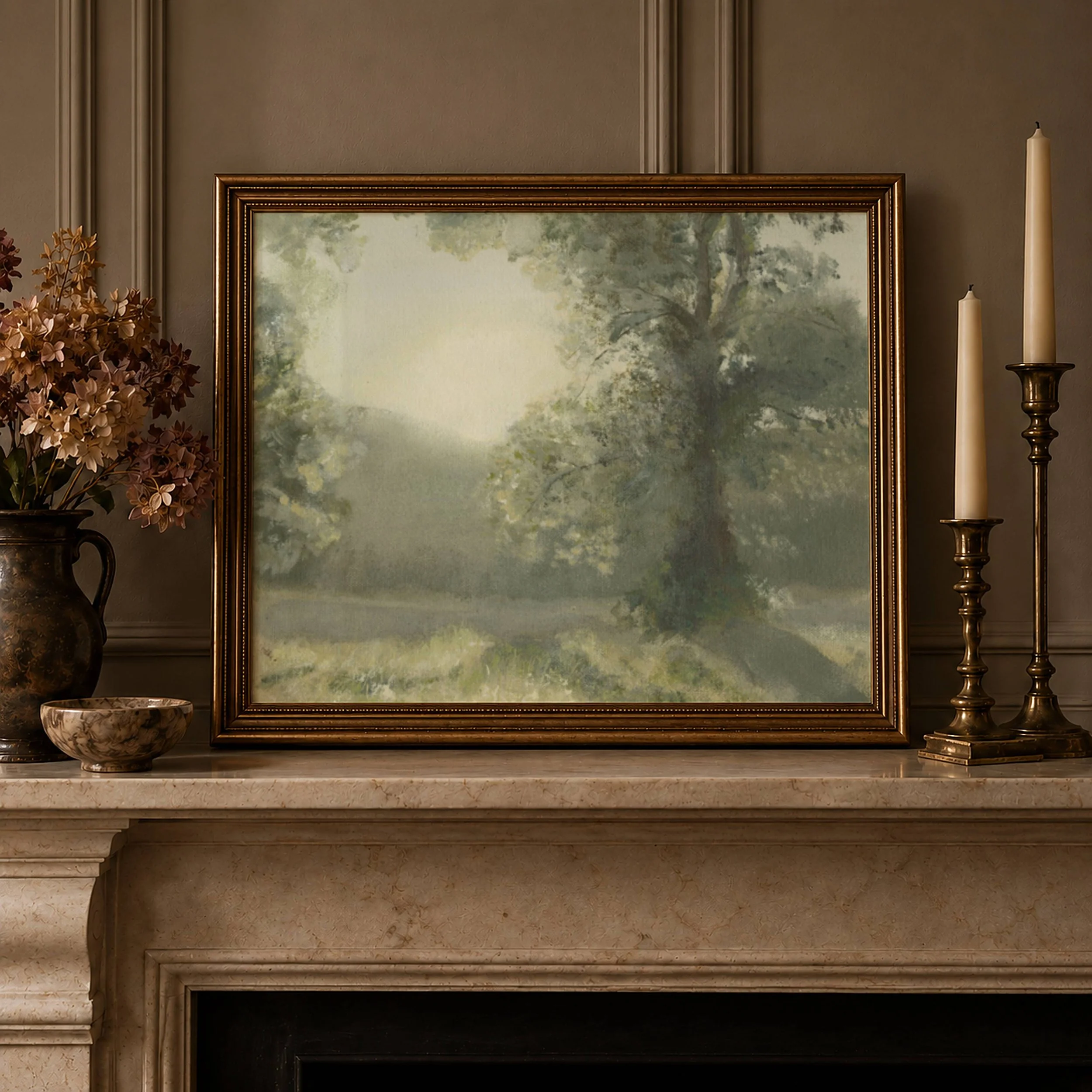 something pure - gilt mantel.jpg