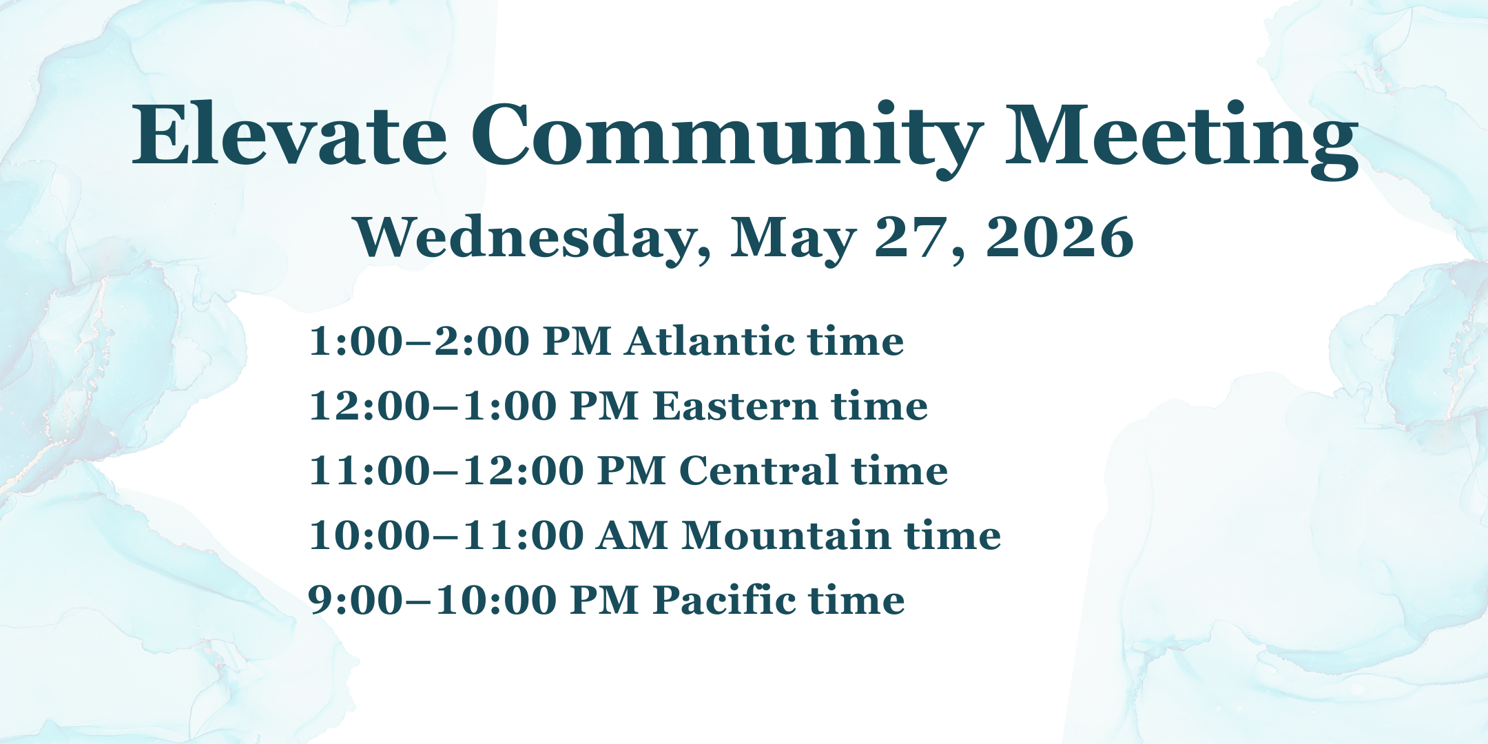 Elevate Community Meeting – Working with Pre-Verbal Trauma in EMDR Therapy (May 27, 2026)