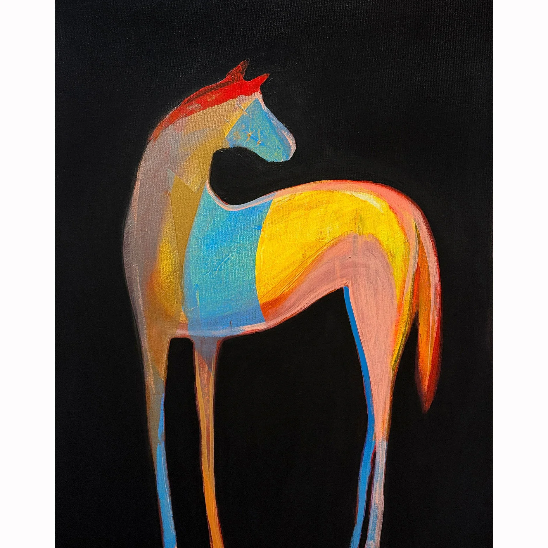 Soft Shoulder (24x30")