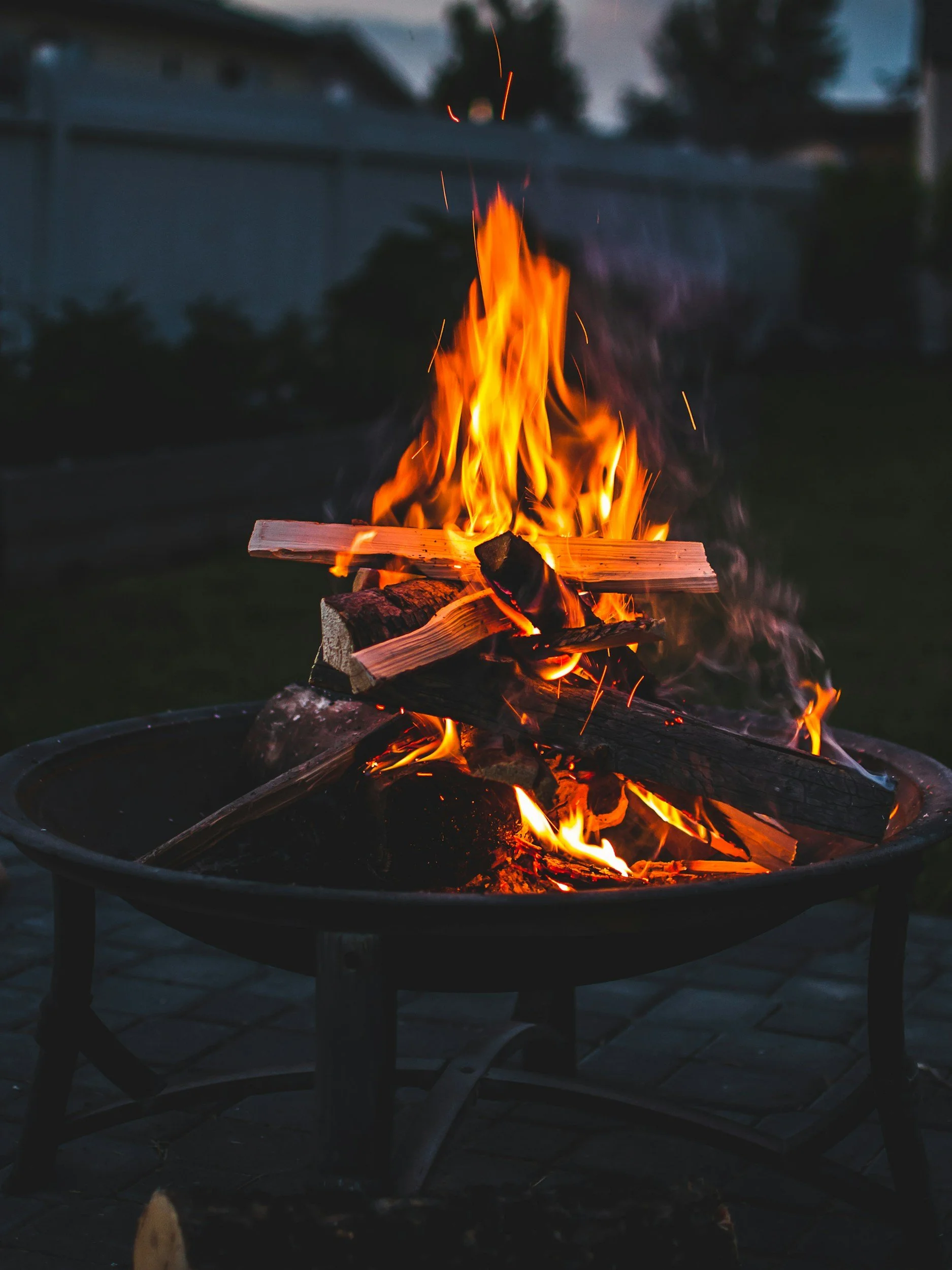 fire pit basket