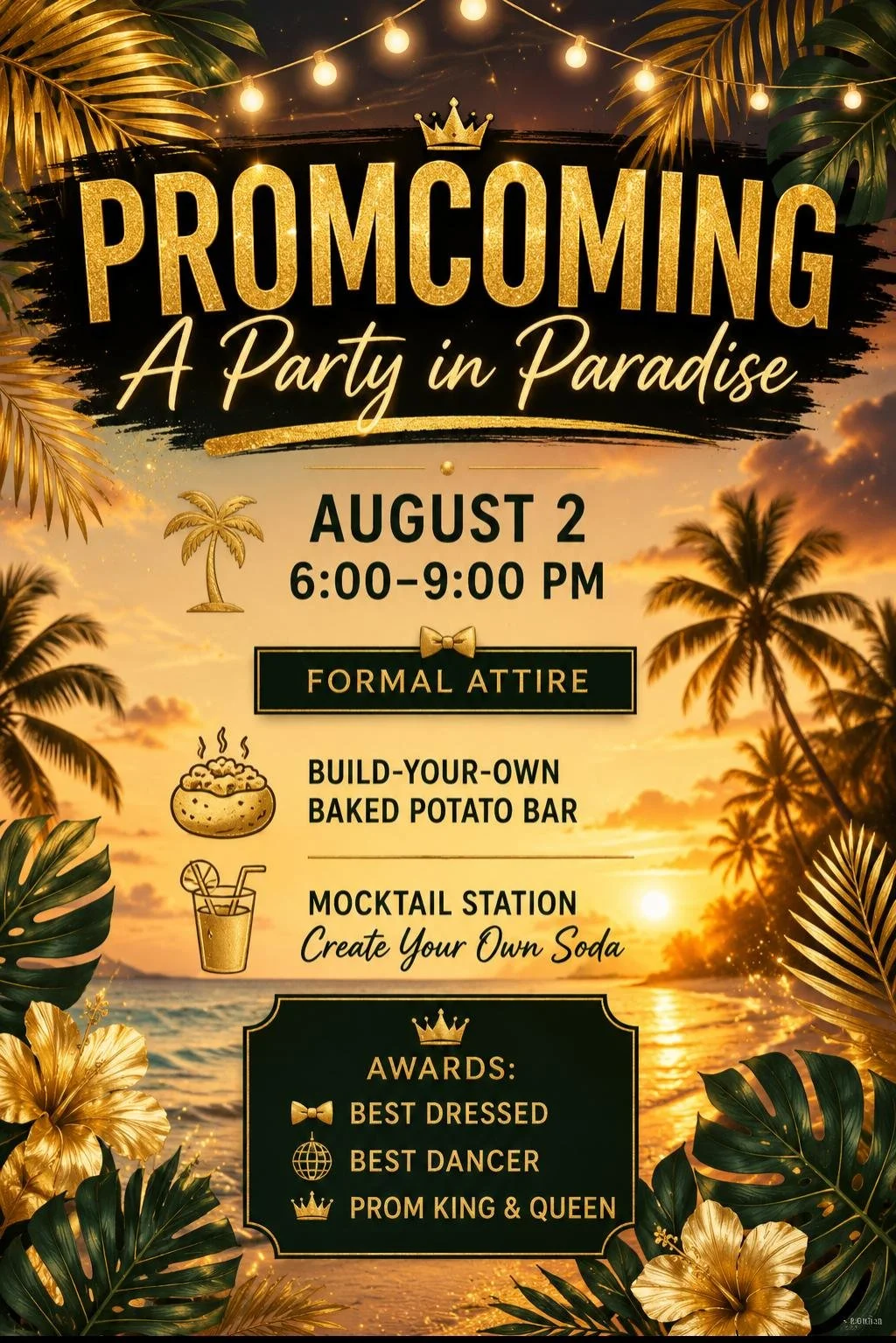 High School Promcoming