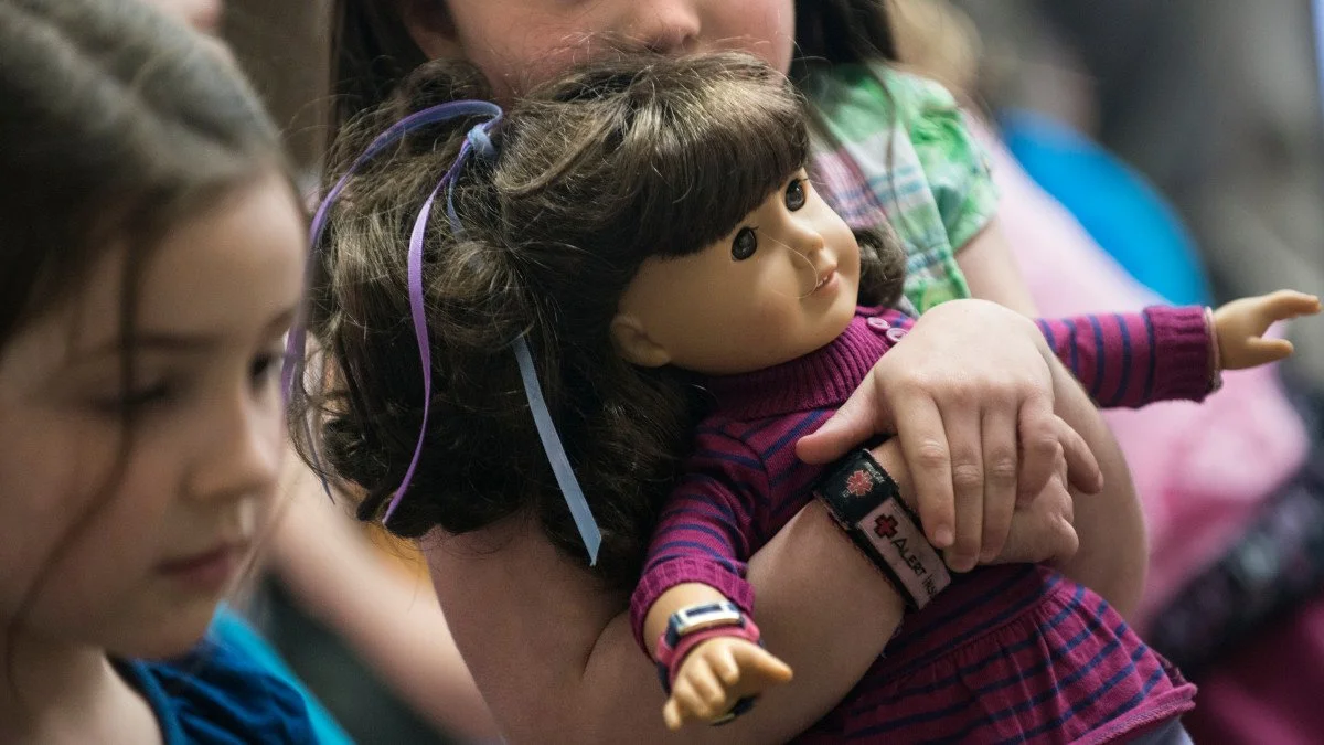 american girl basket