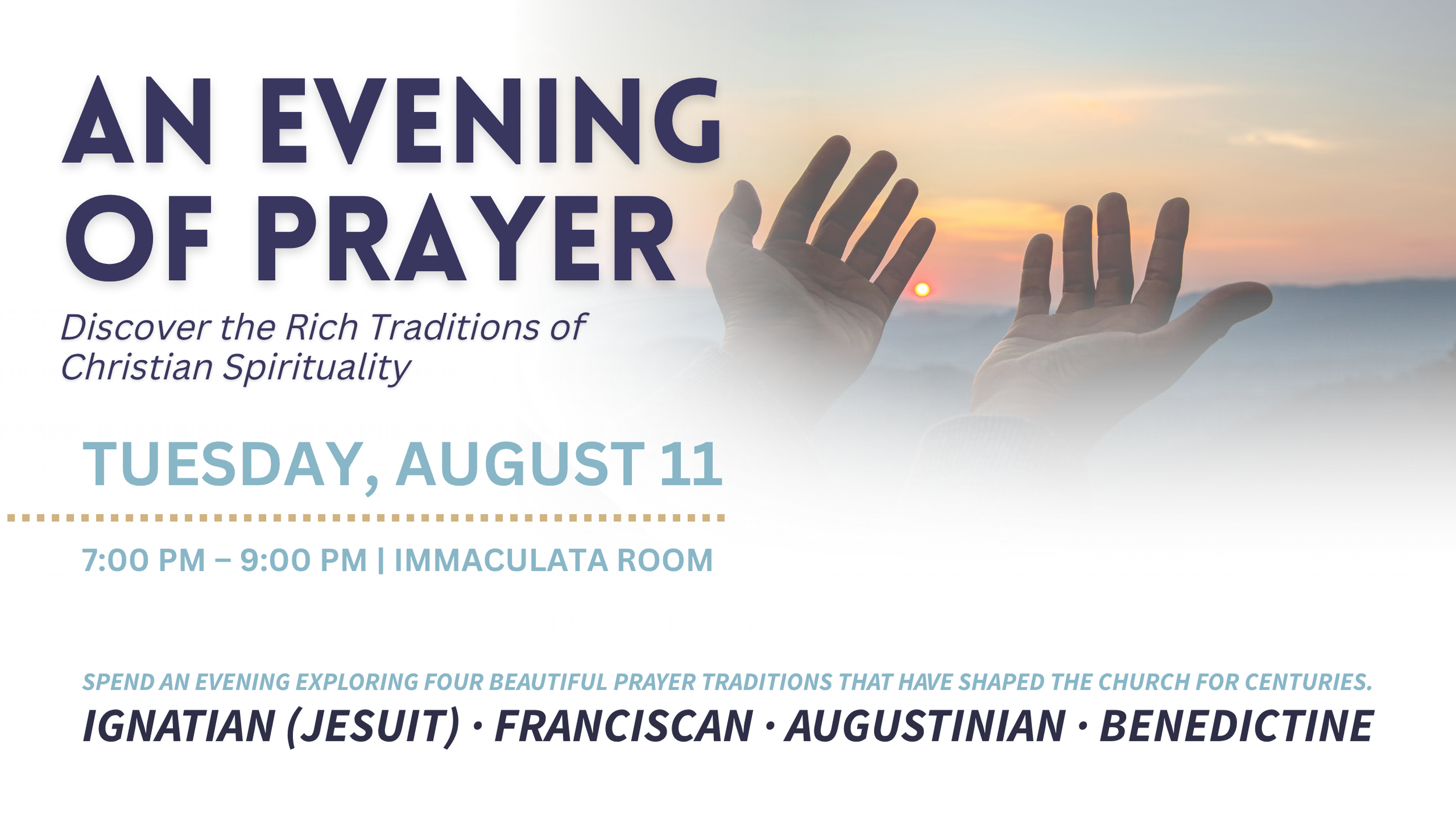 An Evening of Prayer