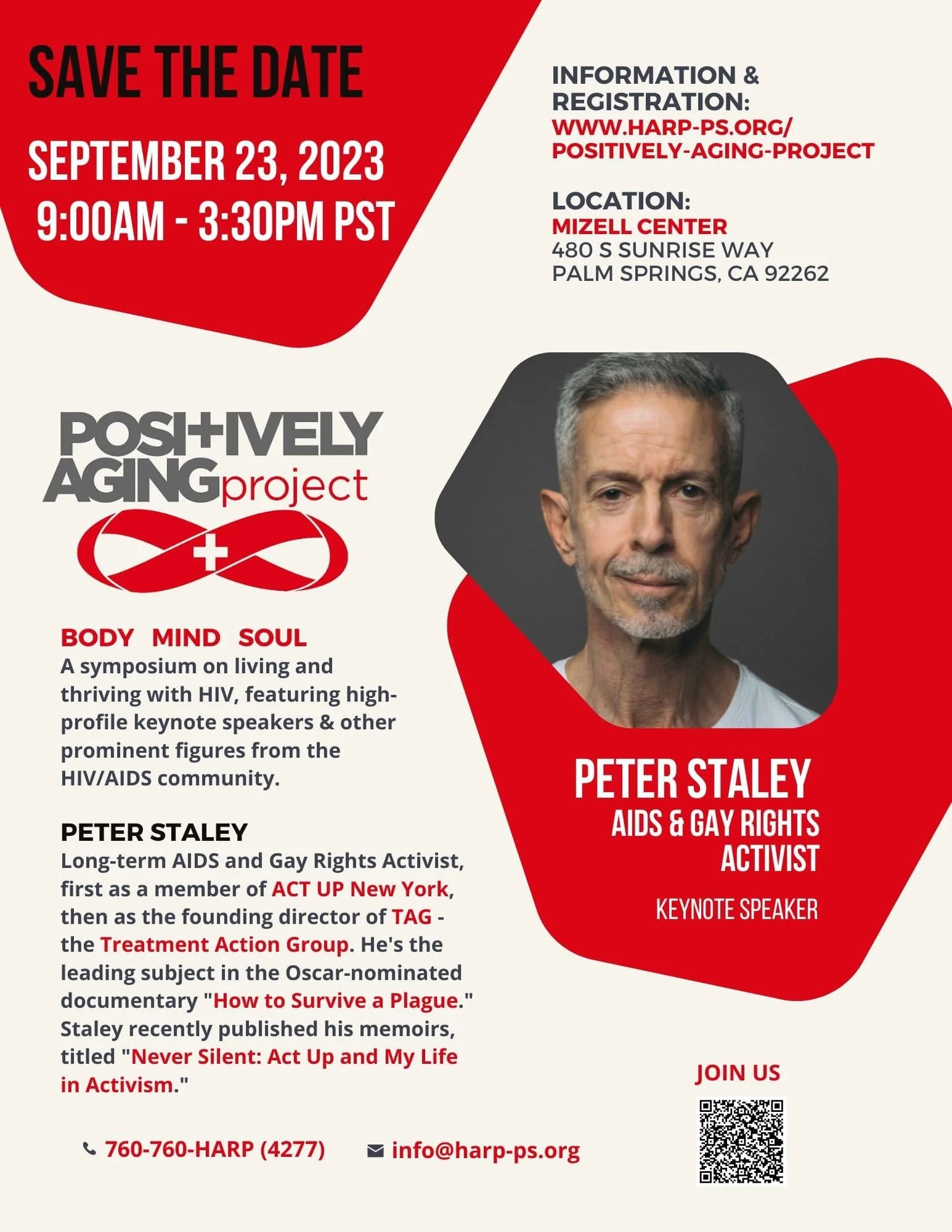 Invite for the Positively Aging Project's Conference 2023